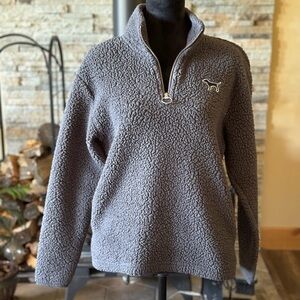 Victoria’s Secret - Sherpa 1/4 zip pullover fleece jacket - XS